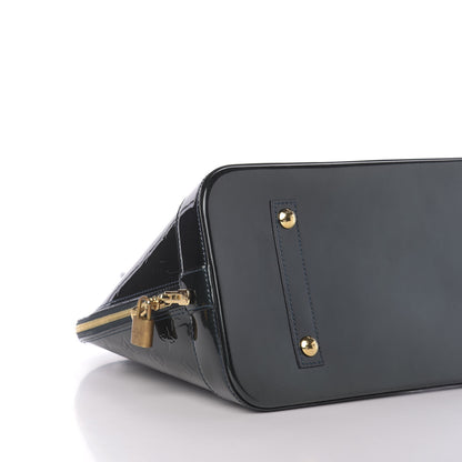 Louis Vuitton Vernis Alma MM Blue Infini 4 of 9