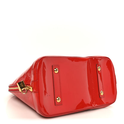 Louis Vuitton Vernis Alma PM Cherry 4 of 12