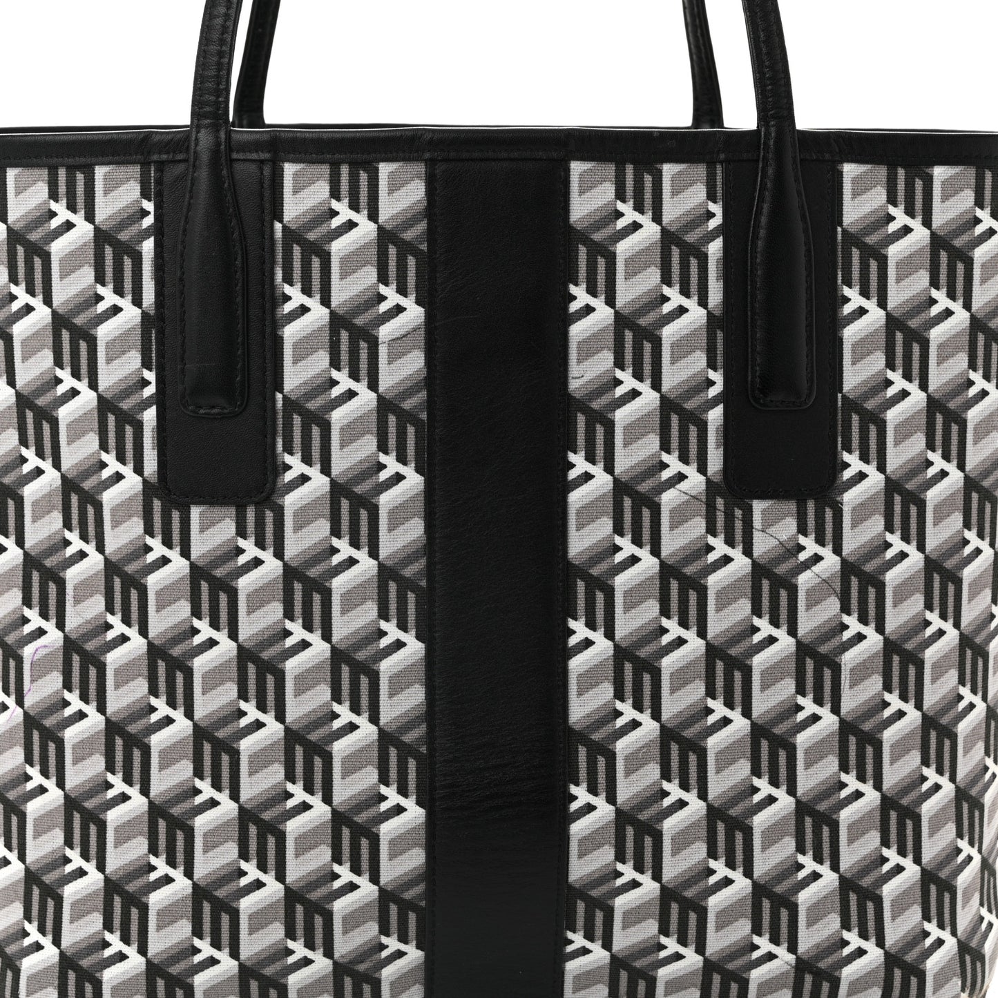 Visetos Small Liz Reversible Shopper Tote Black