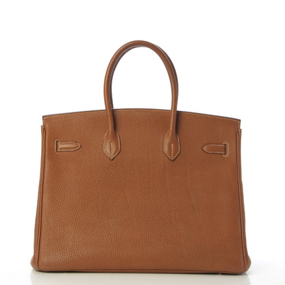 Hermes Togo Birkin 35 Gold 4 of 33