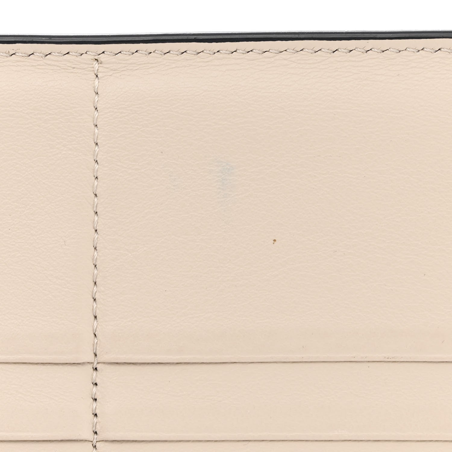 Celine Grained Calfskin Large Multifunction Strap Wallet Black Chalk 11 of 12