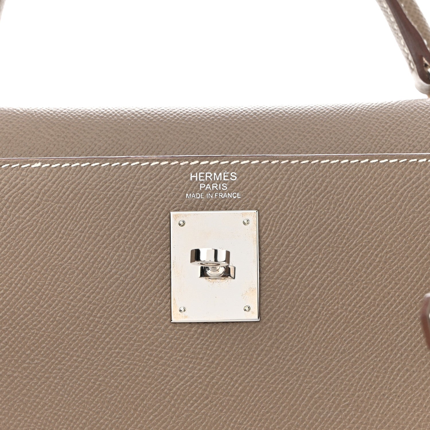 Hermes Epsom Kelly Sellier 32 Etoupe 6 of 10