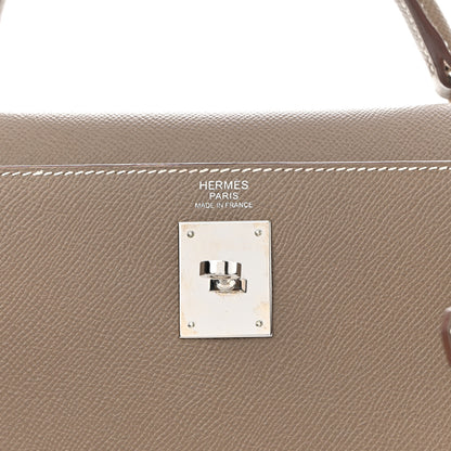 Hermes Epsom Kelly Sellier 32 Etoupe 6 of 10