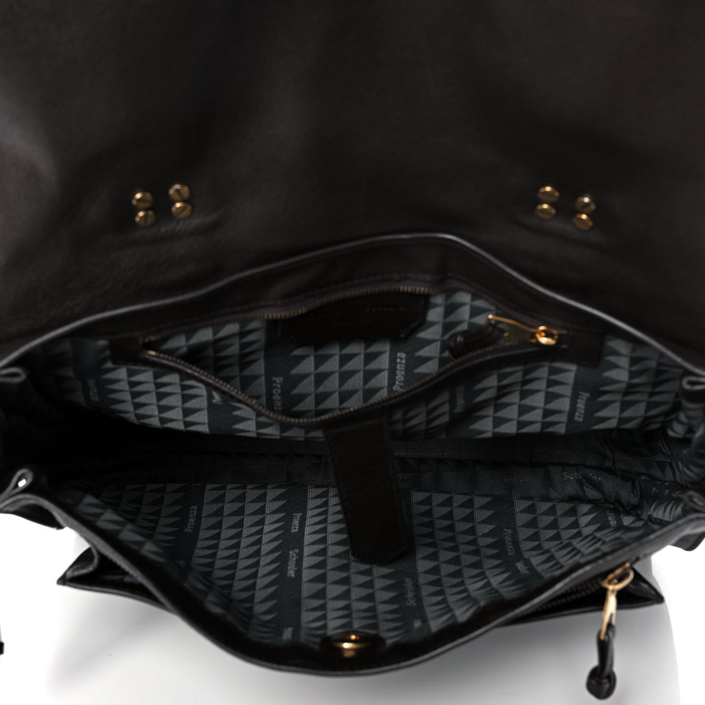 Lambskin Large PS1 Satchel Chocolate