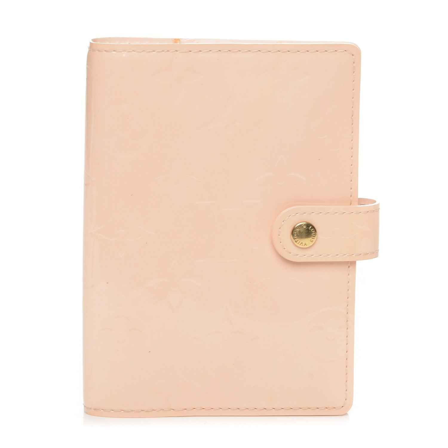 Louis Vuitton Vernis Small Ring Agenda Cover Marshmallow 1 of 6