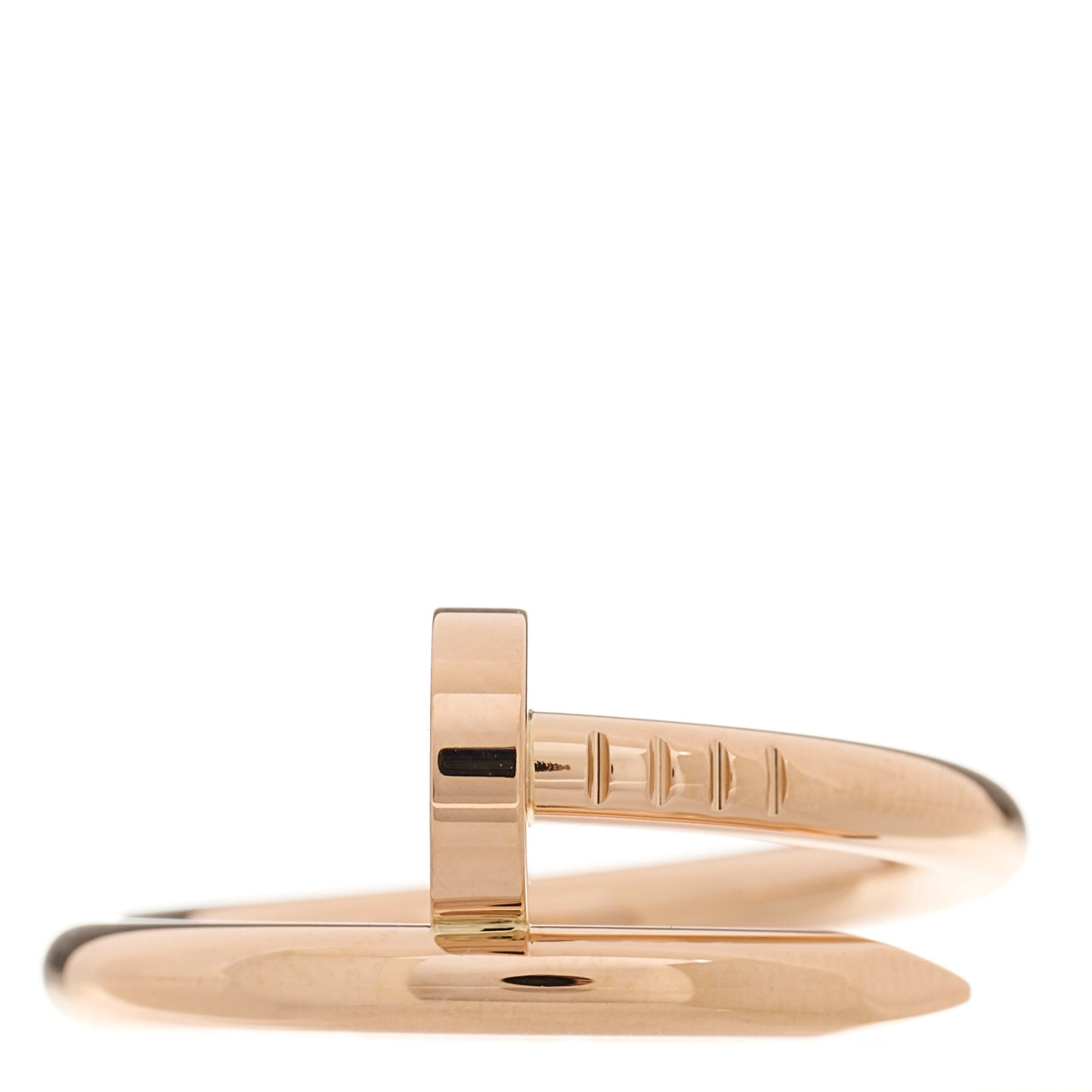 18K Pink Gold Juste Un Clou Ring 57 8