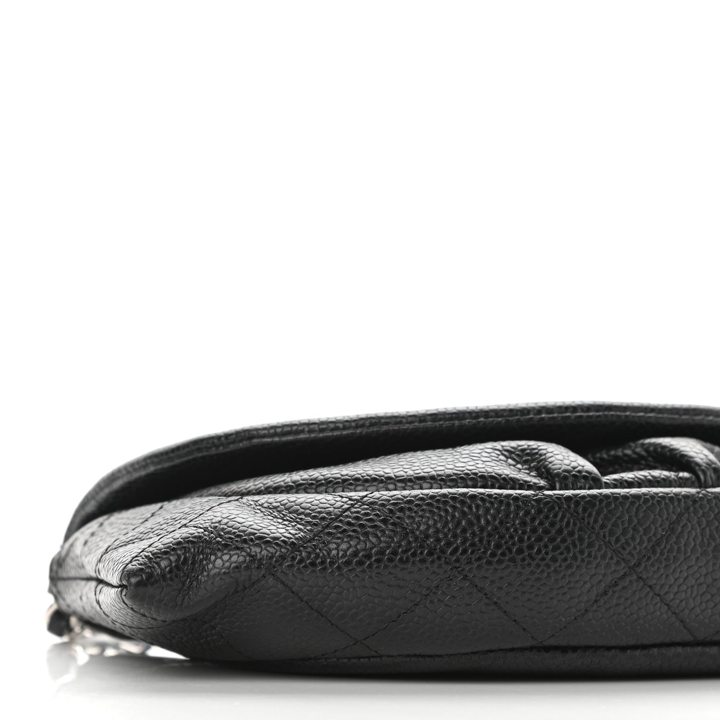 Caviar Half Moon Wallet On Chain WOC Black