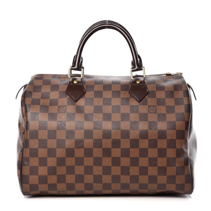 Louis Vuitton Damier Ebene Speedy 35 1 of 14
