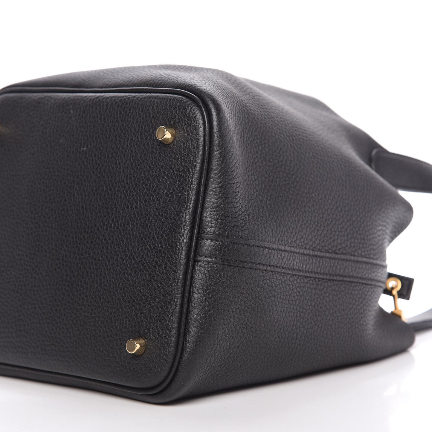 Taurillon Clemence Picotin Lock 22 MM Black
