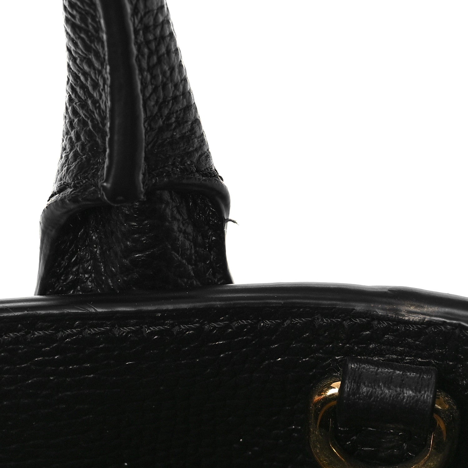 Burberry Derby Calfskin House Check Baby Banner Tote Black 8 of 8