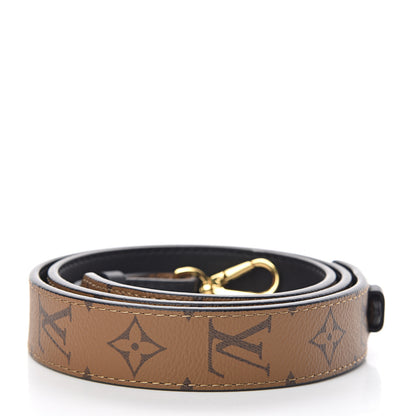 Louis Vuitton Reverse Monogram Bandouliere Shoulder Strap XL Black 2 of 2