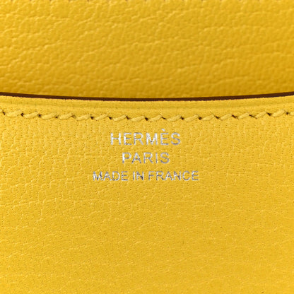 Hermes Chevre Mysore Constance 18 Jaune De Naples 7 of 14
