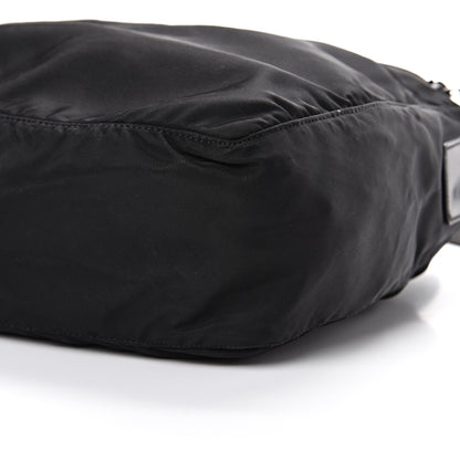 Prada Nylon Flat Messenger Bag Black 9 of 14