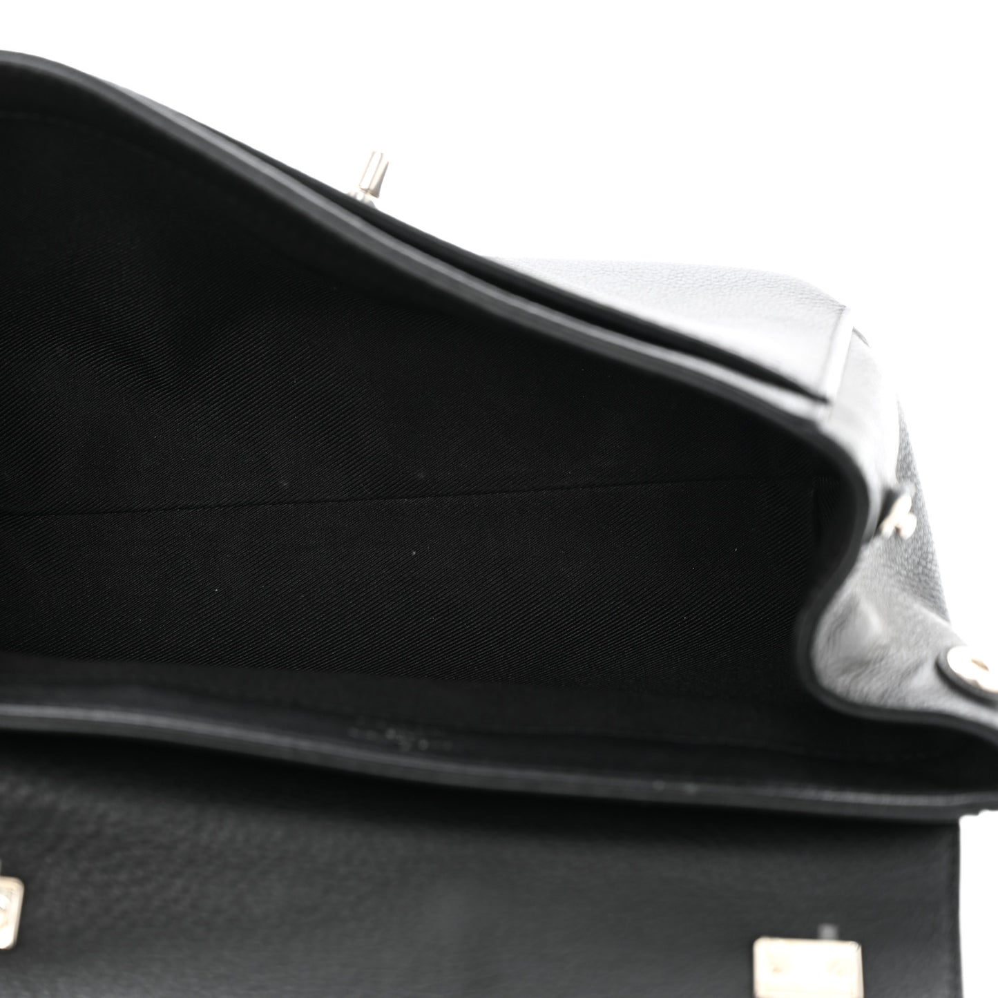 Calfskin Lockme II Chain Bag BB Black
