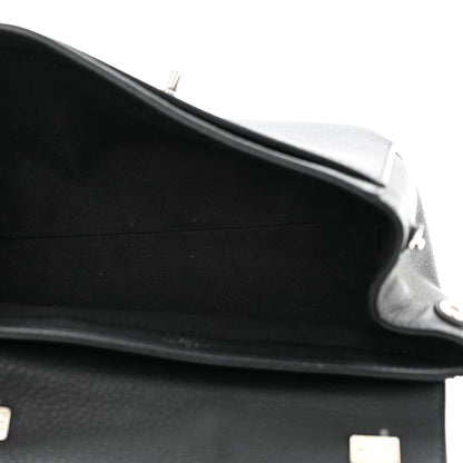 Louis Vuitton Calfskin Lockme II Chain Bag BB Black 5 of 11