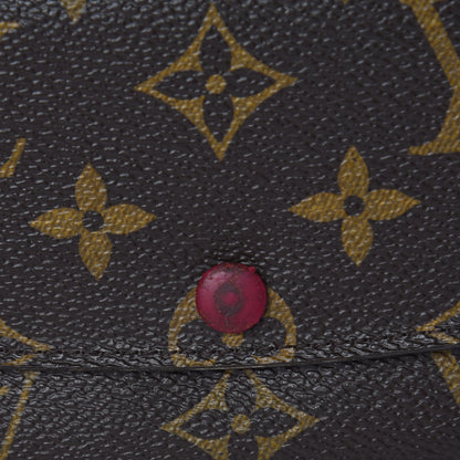 Louis Vuitton Monogram Emilie Wallet Fuchsia 11 of 16