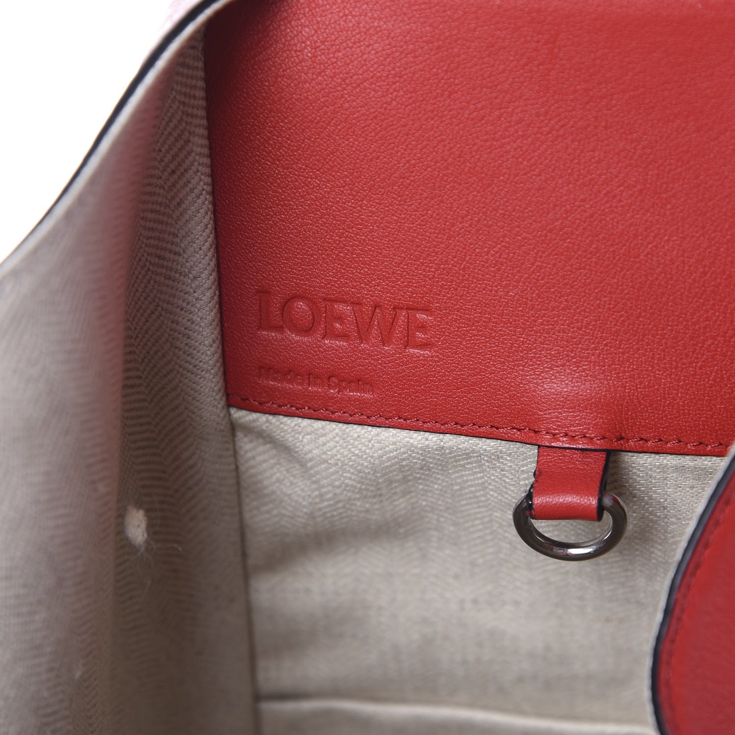 Calfskin Medium Hammock Shoulder Bag Scarlet Red