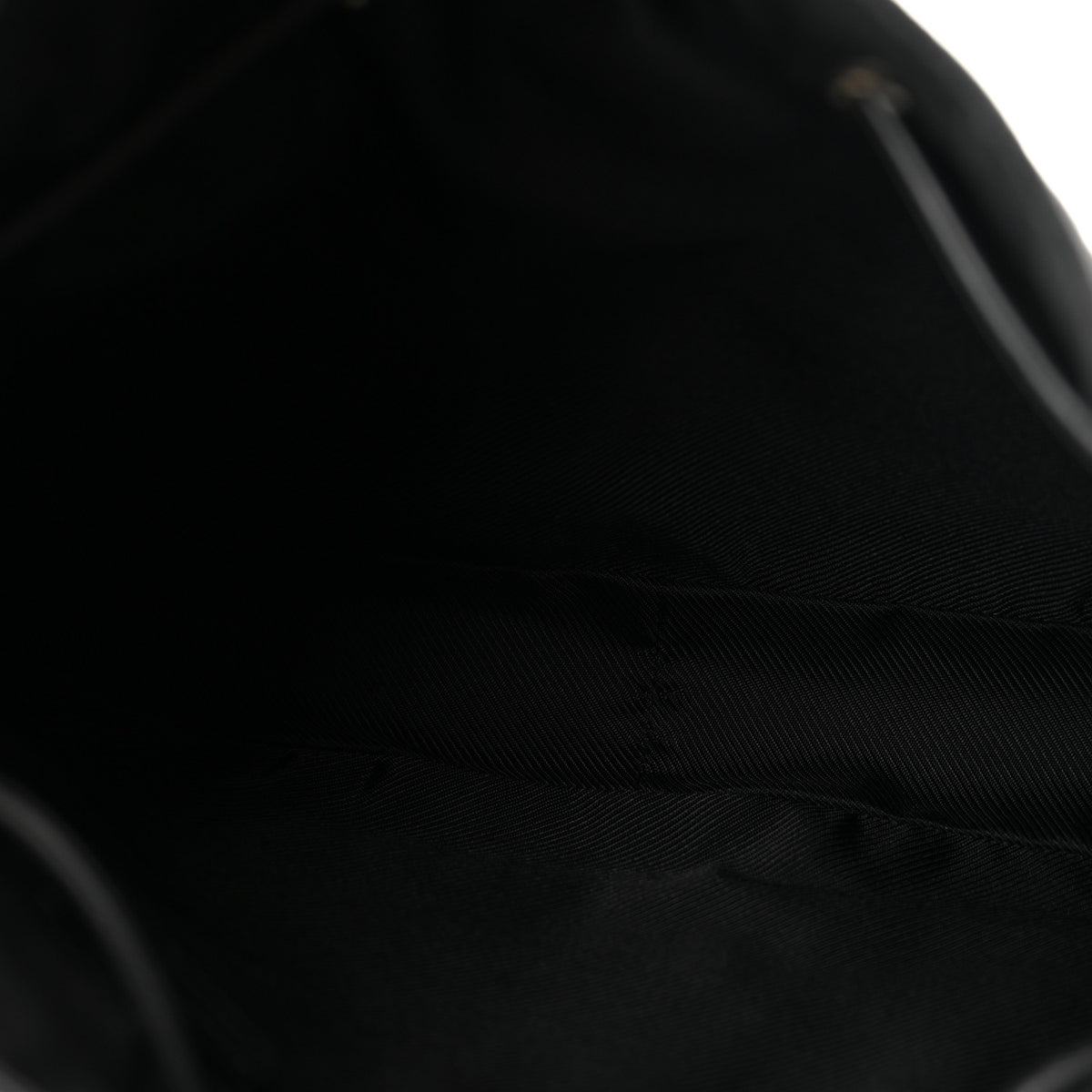 Monogram Small Drawstring Shoulder Bag Black