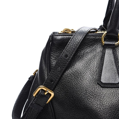 Prada Vitello Daino Tote Black 14 of 14