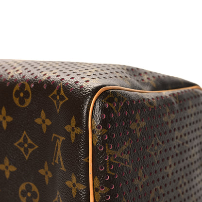 Louis Vuitton Monogram Perforated Speedy 30 Fuchsia 11 of 14