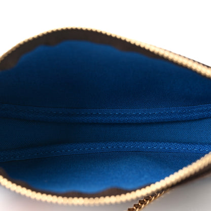 Louis Vuitton Monogram 2019 Christmas Animation Mini Venice Pochette Accessories Blue 5 of 7