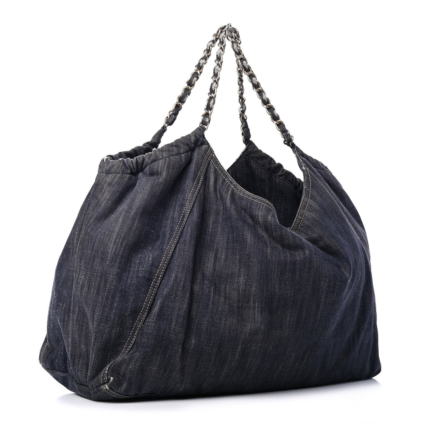 Denim XL Coco Cabas Tote Blue