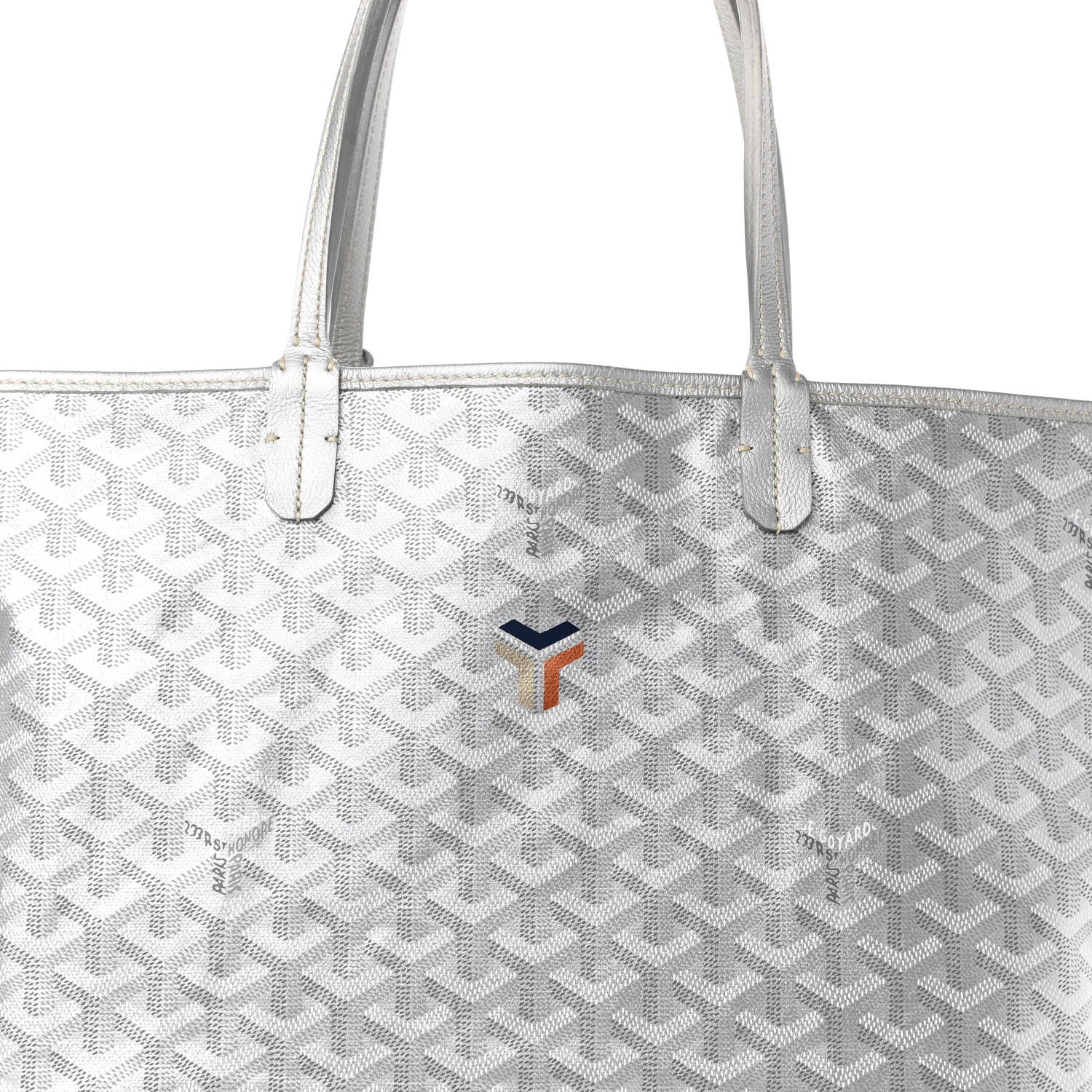 Goyard Goyardine Saint Louis PM Silver 9 of 11