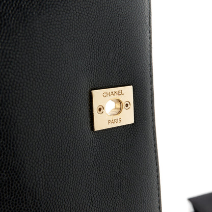 Chanel Caviar Quilted Large Business Affinity Flap Black 6 of 11