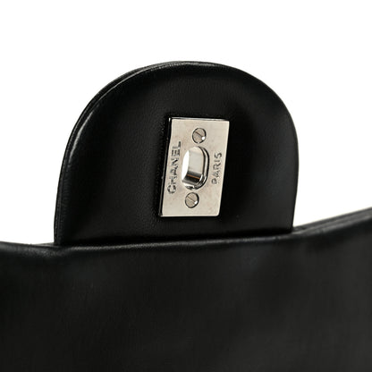 Chanel Lambskin Quilted Maxi Double Flap Black 7 of 11