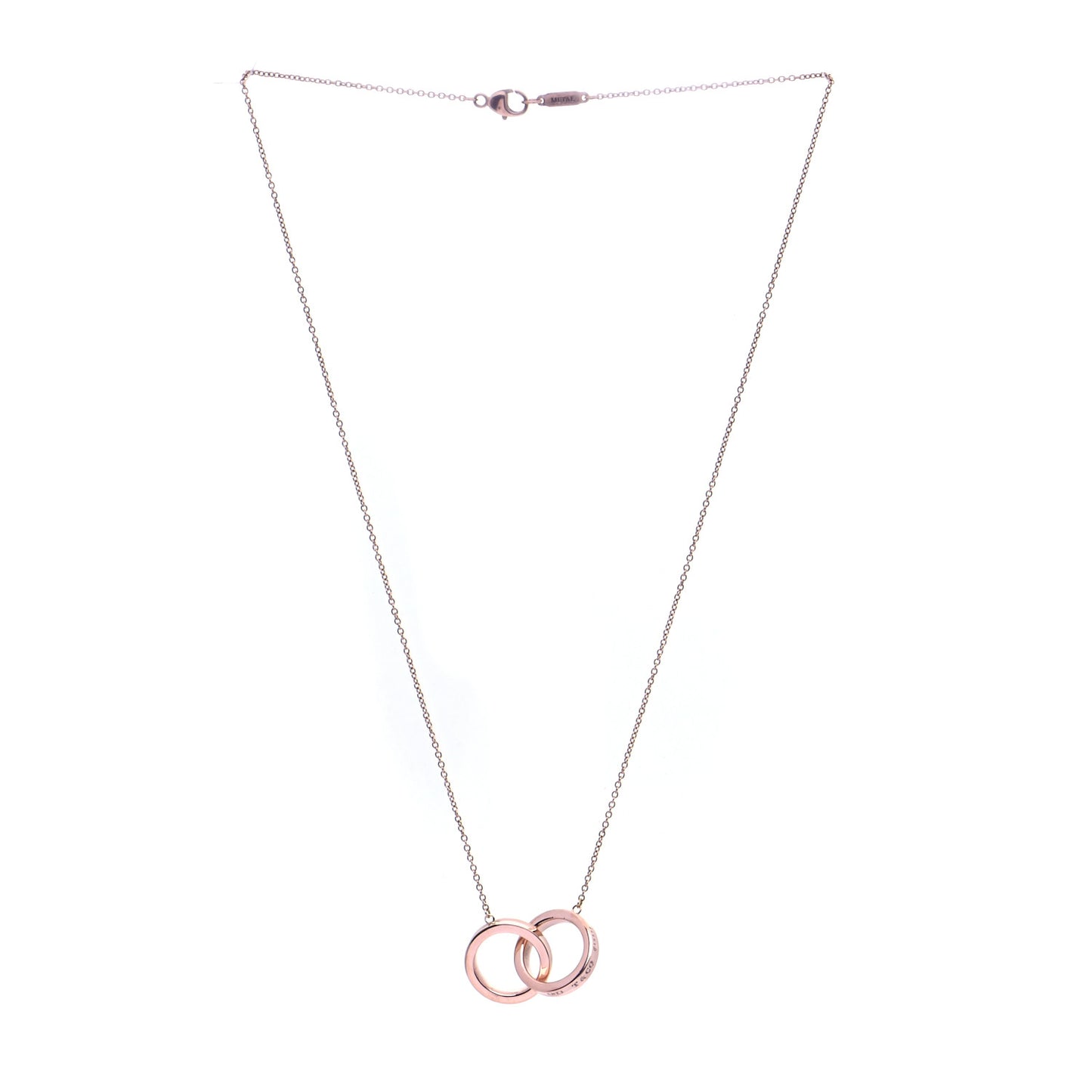 Rubedo Interlocking 1837 Pendant Necklace
