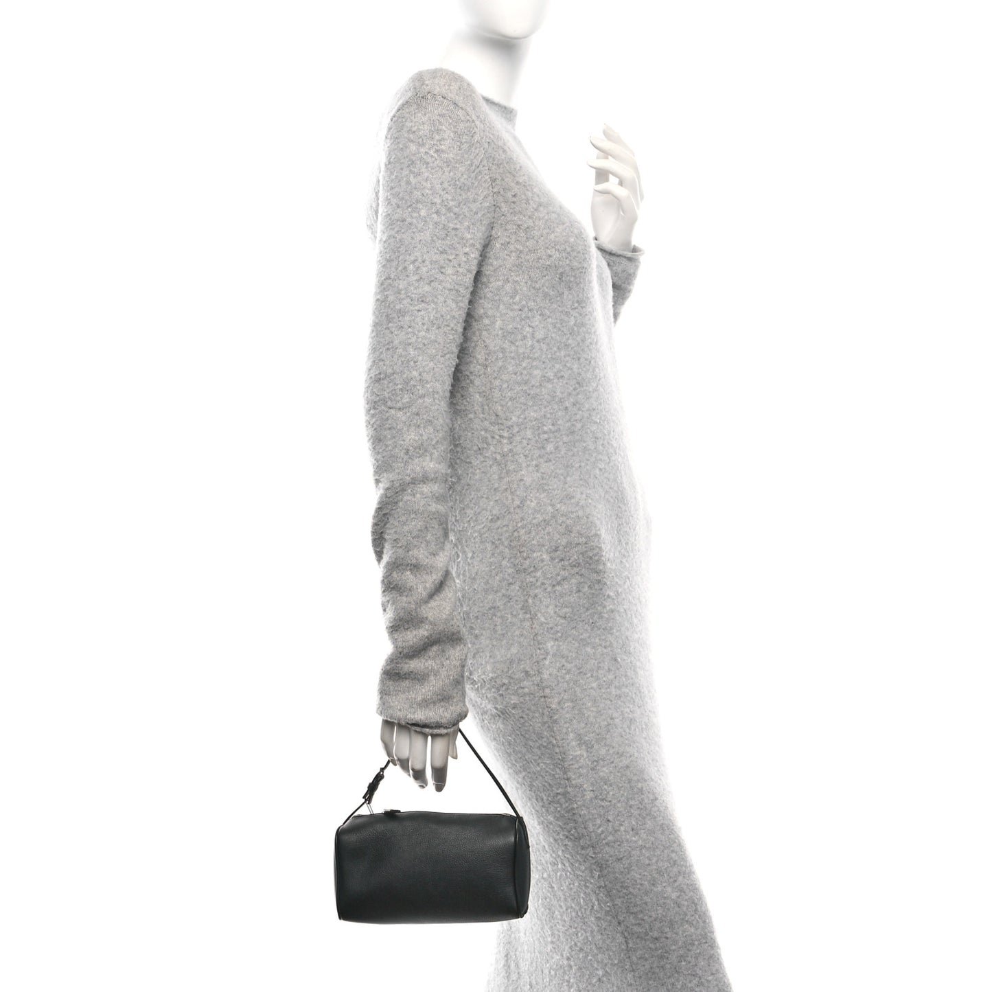 Grained Calfskin 90's Bag Black