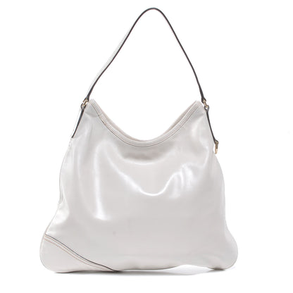 Gucci Leather Medium New Britt Hobo White 3 of 7