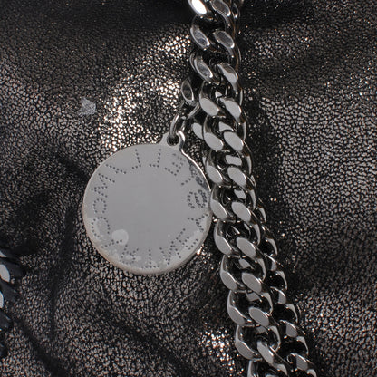 Stella McCartney Faux Leather Falabella Chamois Tote Ruthenium 3 of 8