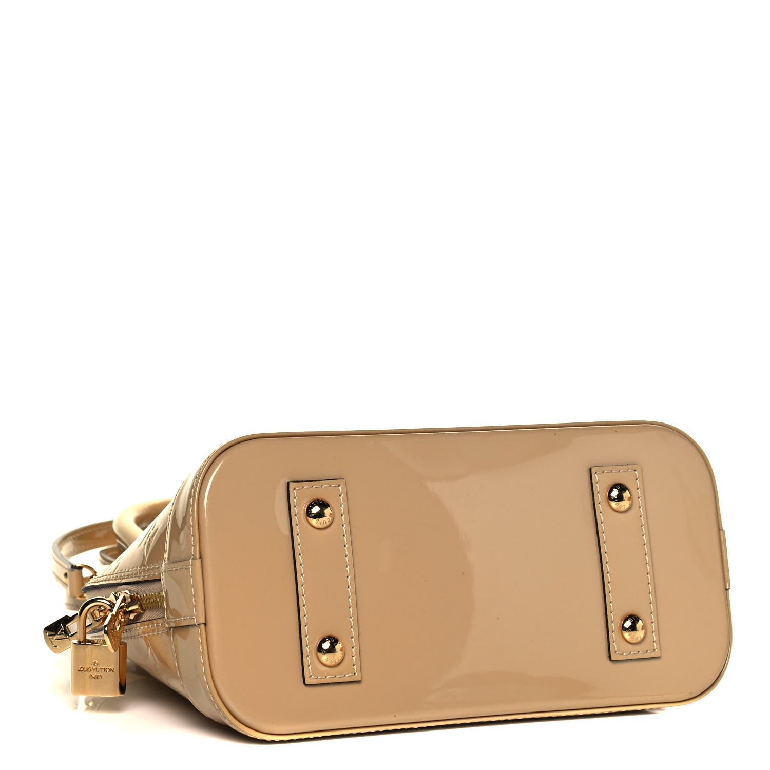 Louis Vuitton Vernis Alma BB Noisette 3 of 8