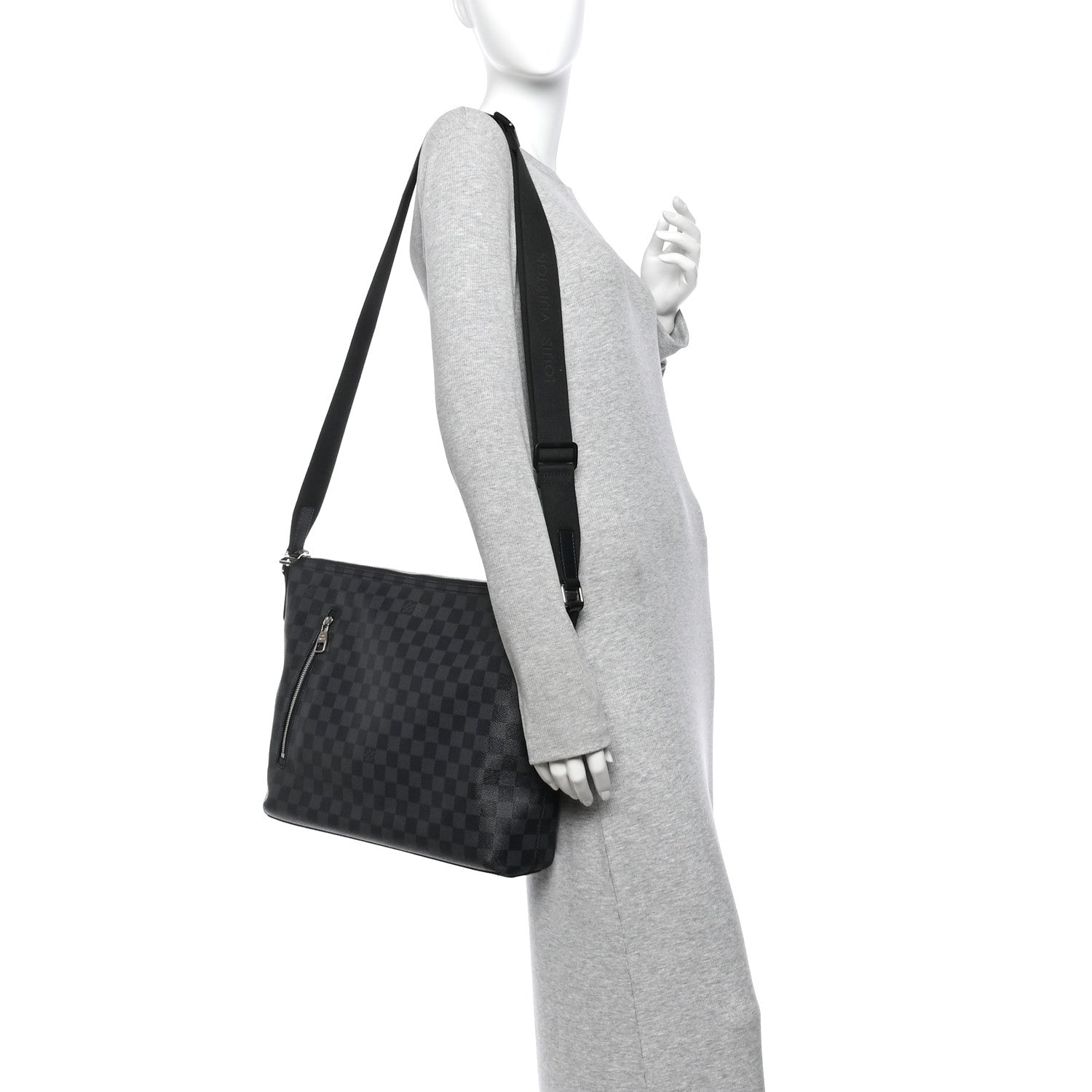 Louis Vuitton Damier Graphite Mick MM 2 of 12