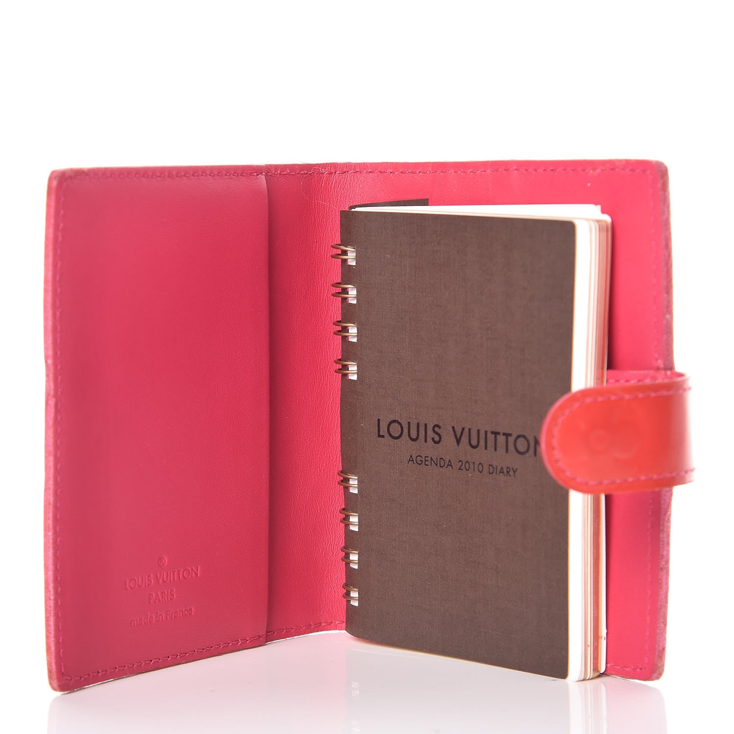 Louis Vuitton Vernis Mini Agenda Cover Framboise 5 of 14