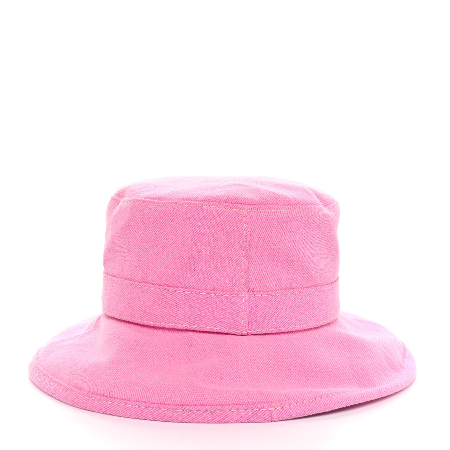 Denim Logo Bucket Hat S Pink Yellow