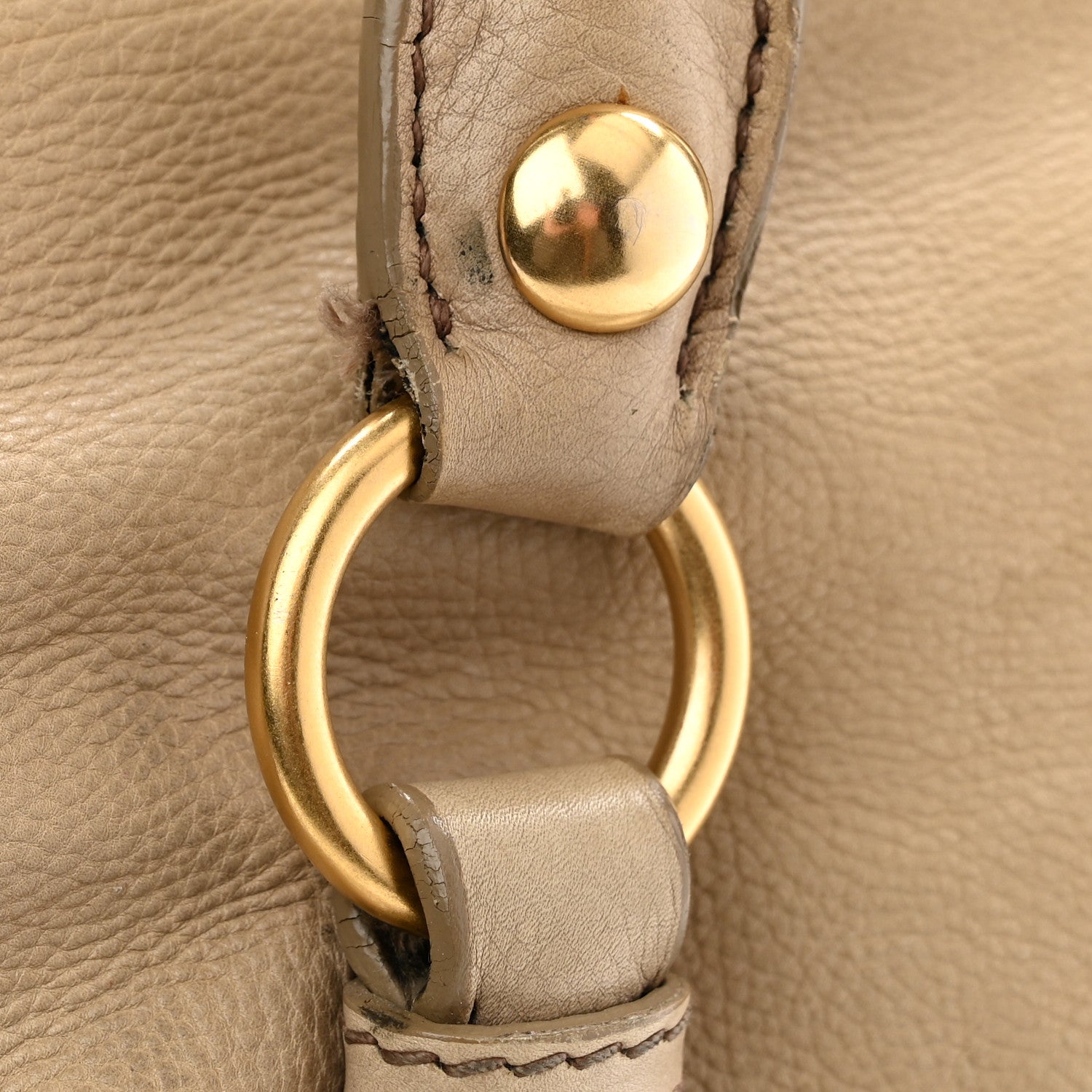 Miu Miu Vitello Lux Bow Bag Beige 12 of 14