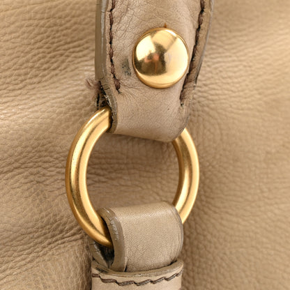 Miu Miu Vitello Lux Bow Bag Beige 12 of 14