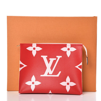 Louis Vuitton Monogram Giant Toiletry Pouch 26 Rouge 9 of 9