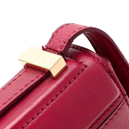 Givenchy Textured Calfskin Mini Pandora Box Crossbody Bag Magenta 11 of 12