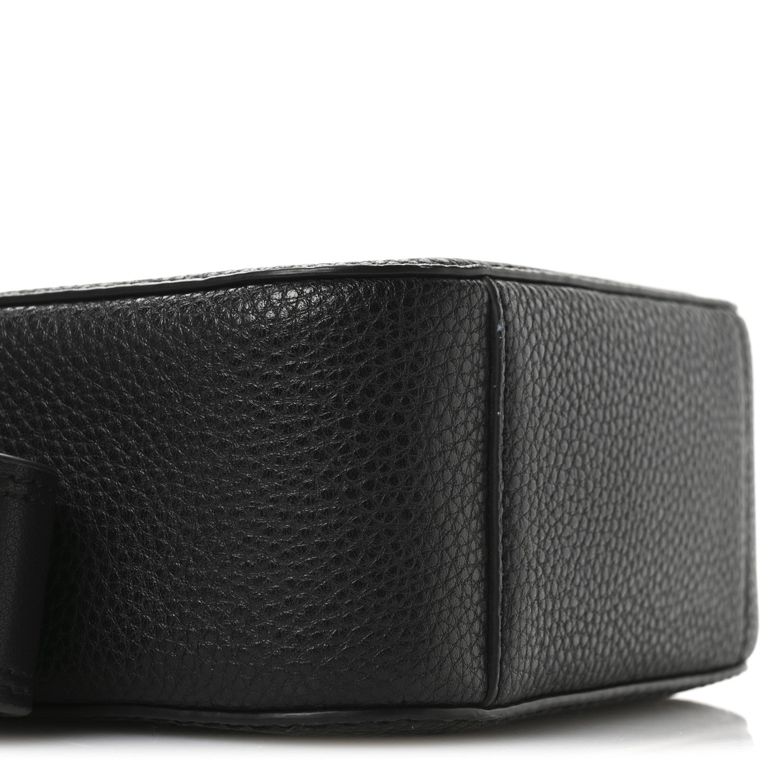 Marc Jacobs Calfskin Signet Stitched Crossbody Bag Black 9 of 10