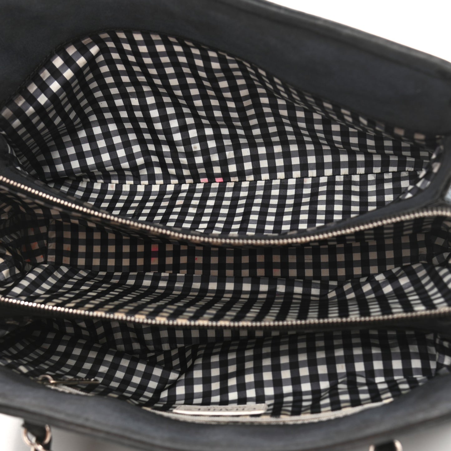 Canvas Lipstick Ligne Tote Black