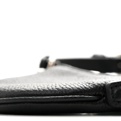 Gucci Pebbled Calfskin Mini B Shoudler Bag Black 10 of 10
