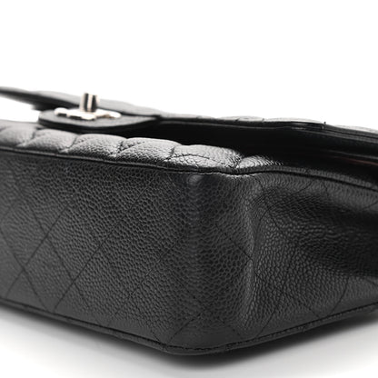 Chanel Caviar Quilted Medium Double Flap Black 10 of 12