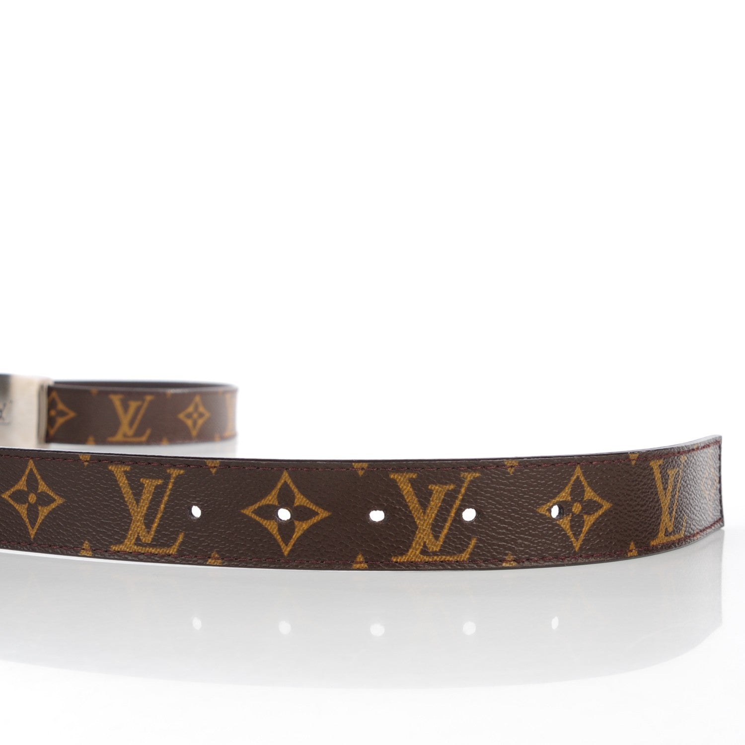 Louis Vuitton Monogram LV Cut Reversible Belt 110 44 5 of 7
