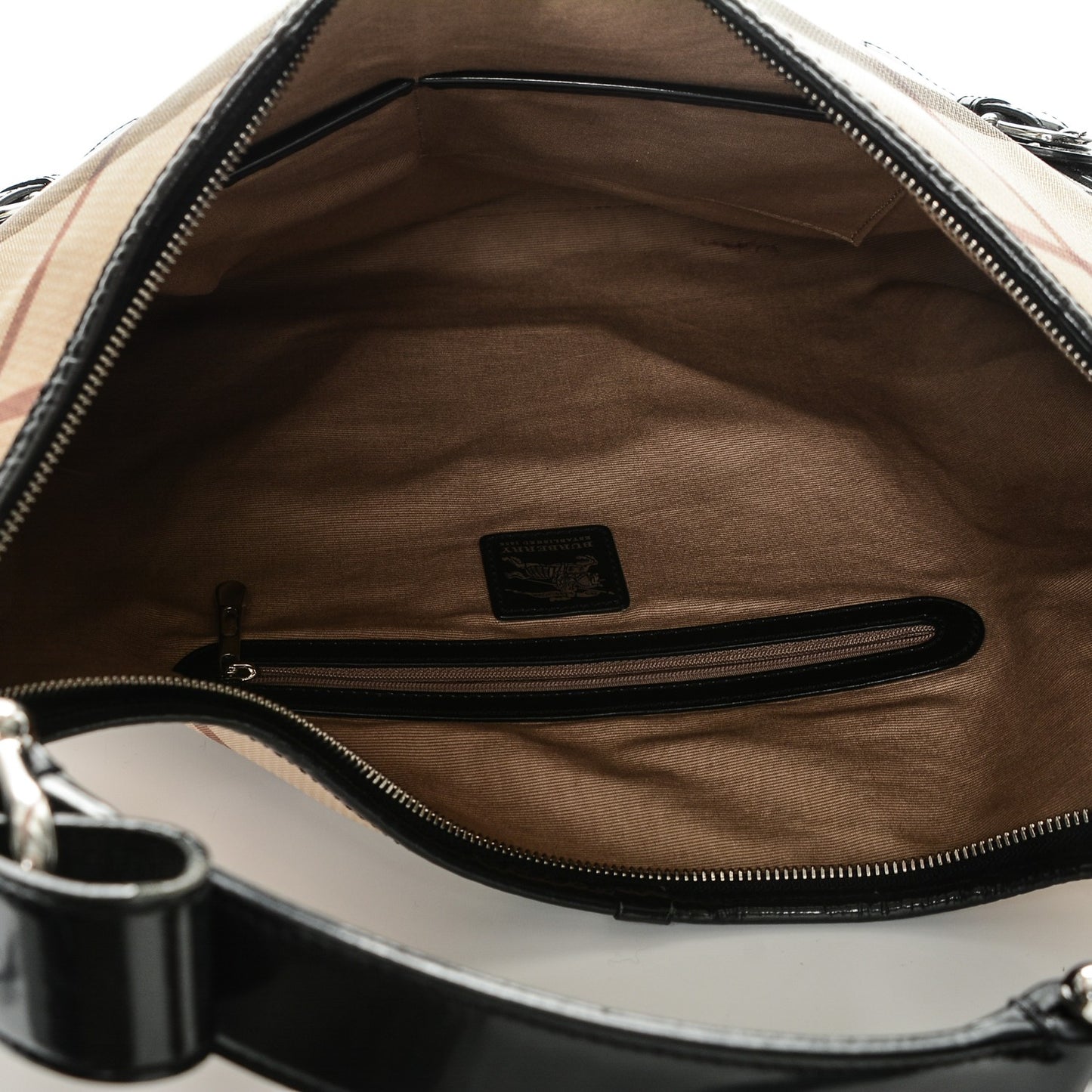 Supernova Check Large Larkin Hobo Black