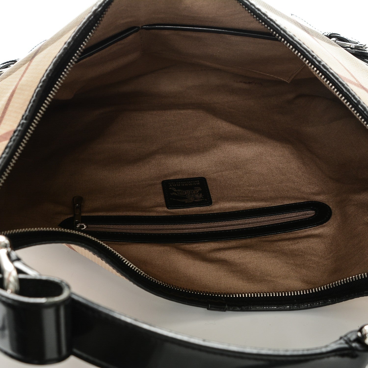 Burberry Supernova Check Large Larkin Hobo Black 5 of 8