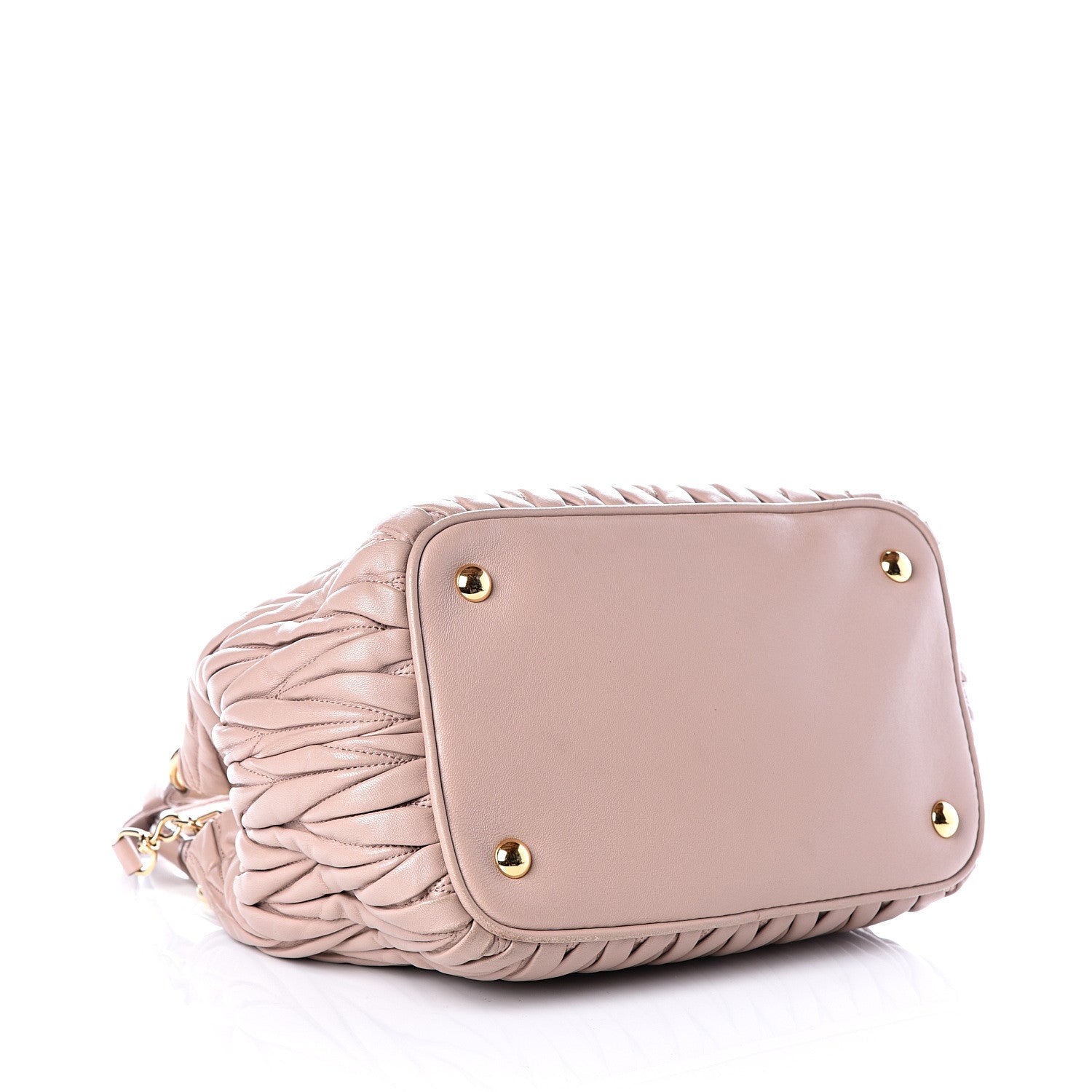 Miu Miu Nappa Matelasse Tote Cammeo 3 of 16