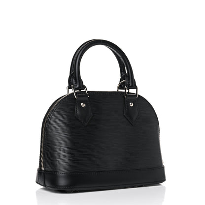 Louis Vuitton Epi Alma BB Black 3 of 11